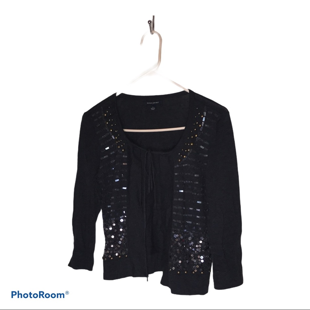 Banana‎ Republic Factory Sweater W/Bling Sz S